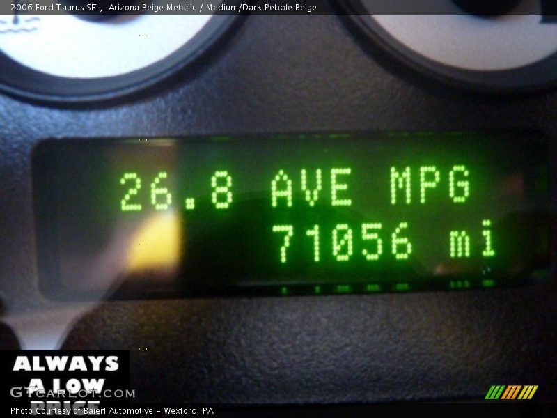 Arizona Beige Metallic / Medium/Dark Pebble Beige 2006 Ford Taurus SEL