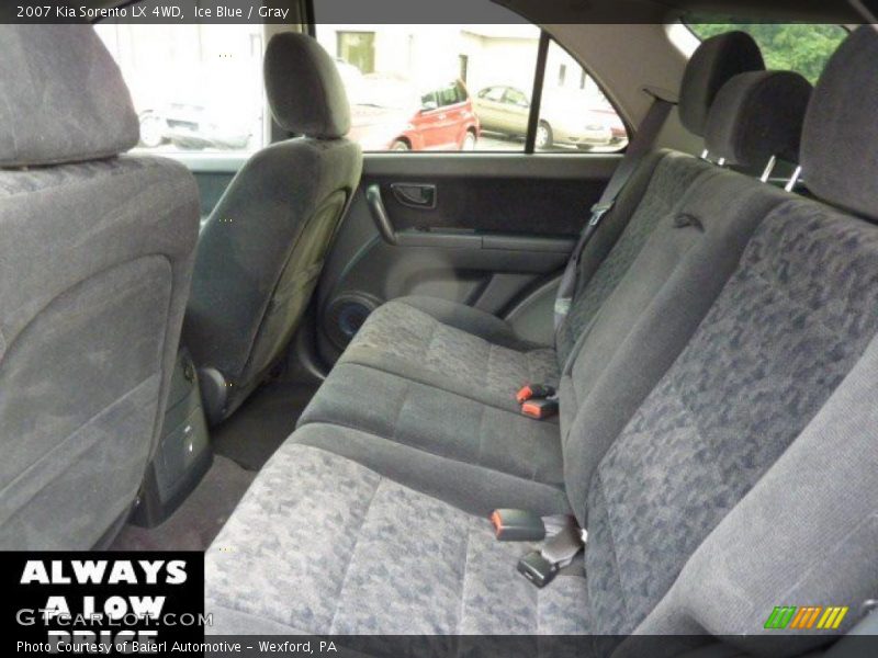 Ice Blue / Gray 2007 Kia Sorento LX 4WD