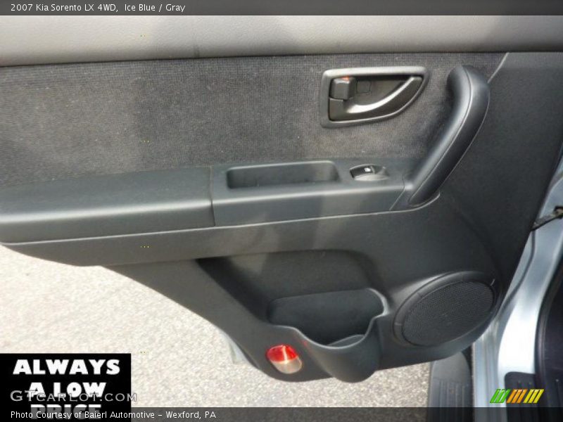 Ice Blue / Gray 2007 Kia Sorento LX 4WD