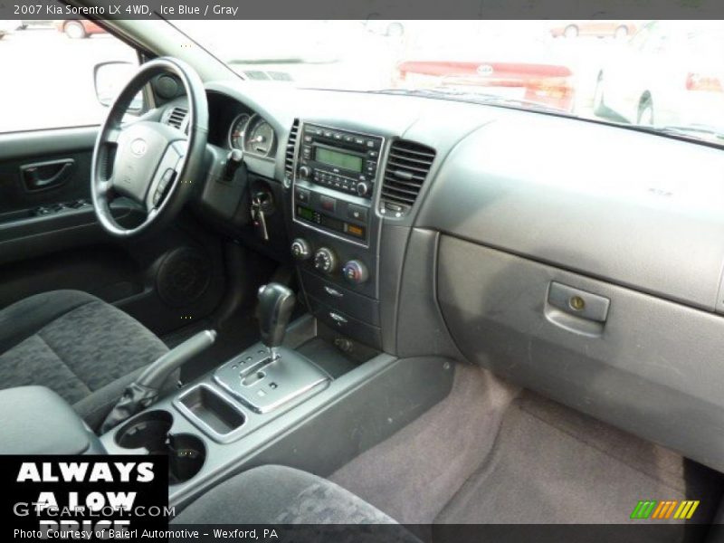 Ice Blue / Gray 2007 Kia Sorento LX 4WD