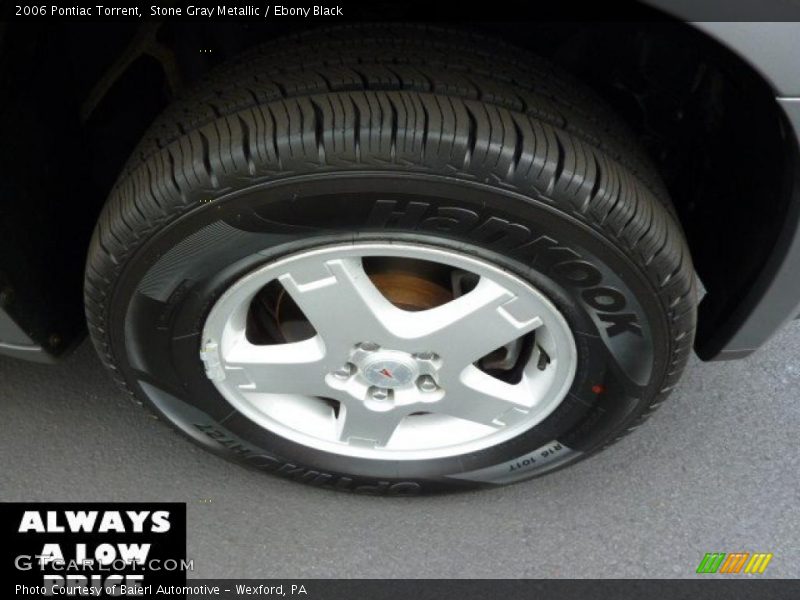 Stone Gray Metallic / Ebony Black 2006 Pontiac Torrent