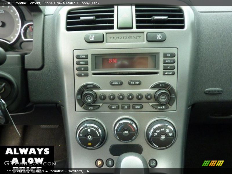 Stone Gray Metallic / Ebony Black 2006 Pontiac Torrent