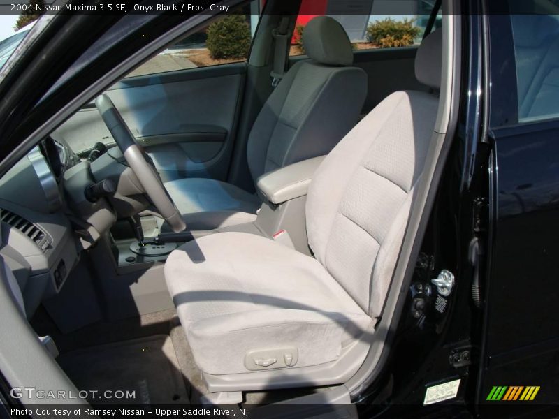 Onyx Black / Frost Gray 2004 Nissan Maxima 3.5 SE