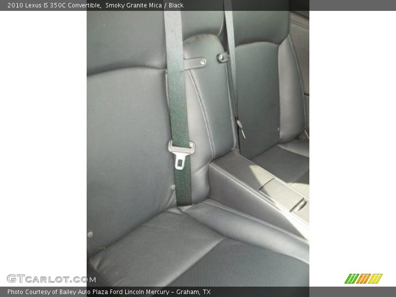 Smoky Granite Mica / Black 2010 Lexus IS 350C Convertible
