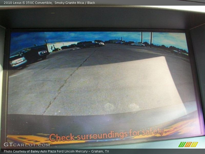 Smoky Granite Mica / Black 2010 Lexus IS 350C Convertible