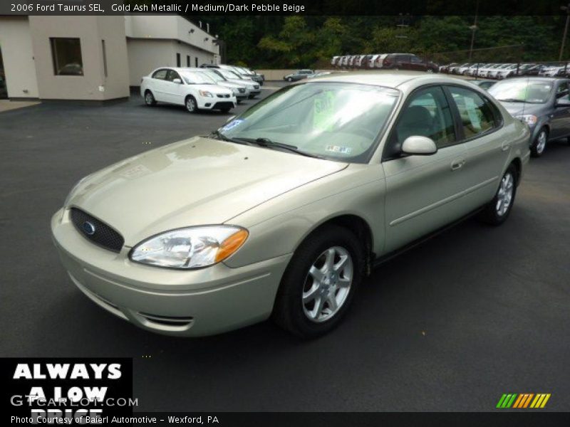 Gold Ash Metallic / Medium/Dark Pebble Beige 2006 Ford Taurus SEL