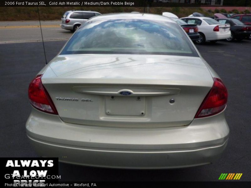 Gold Ash Metallic / Medium/Dark Pebble Beige 2006 Ford Taurus SEL