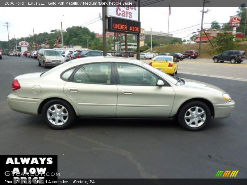 Gold Ash Metallic / Medium/Dark Pebble Beige 2006 Ford Taurus SEL