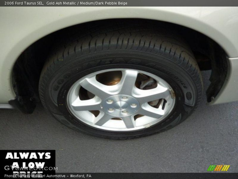 Gold Ash Metallic / Medium/Dark Pebble Beige 2006 Ford Taurus SEL