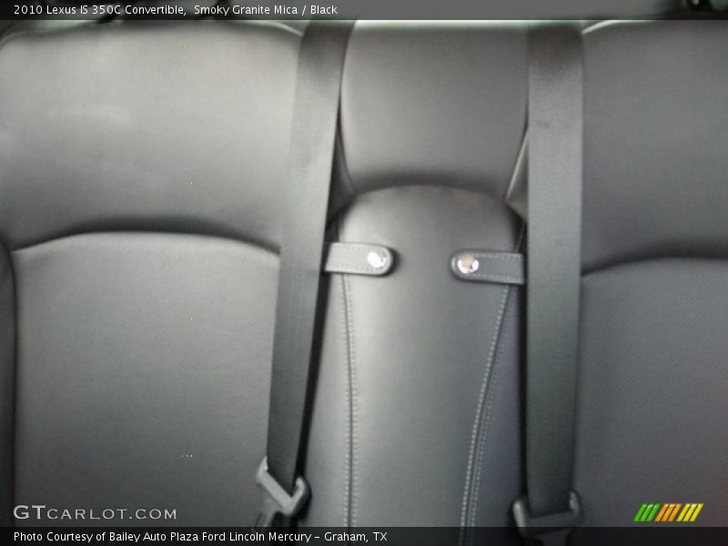 Smoky Granite Mica / Black 2010 Lexus IS 350C Convertible