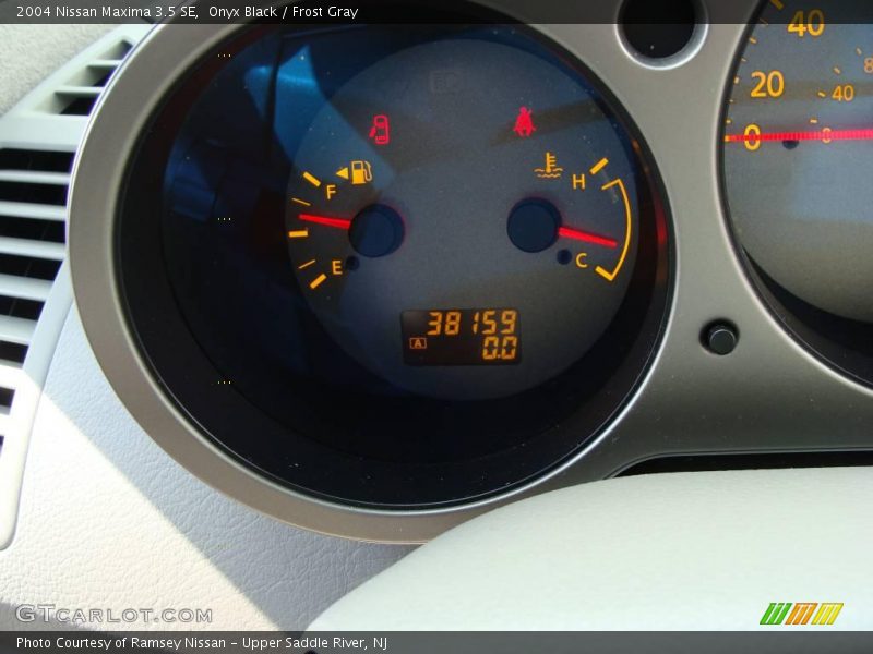 Onyx Black / Frost Gray 2004 Nissan Maxima 3.5 SE