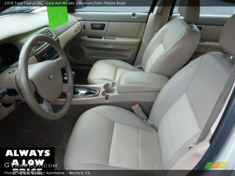 Gold Ash Metallic / Medium/Dark Pebble Beige 2006 Ford Taurus SEL