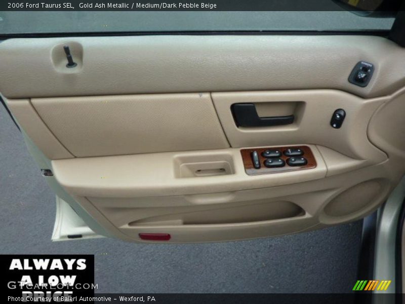 Gold Ash Metallic / Medium/Dark Pebble Beige 2006 Ford Taurus SEL