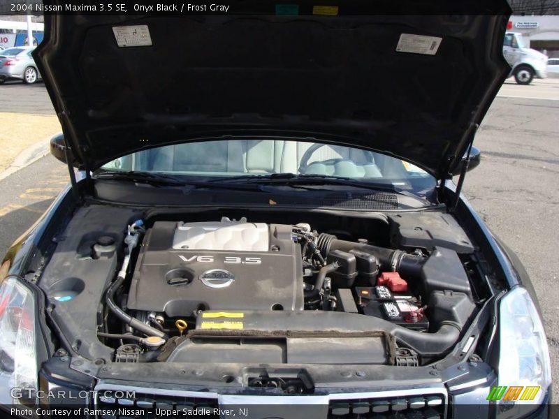 Onyx Black / Frost Gray 2004 Nissan Maxima 3.5 SE