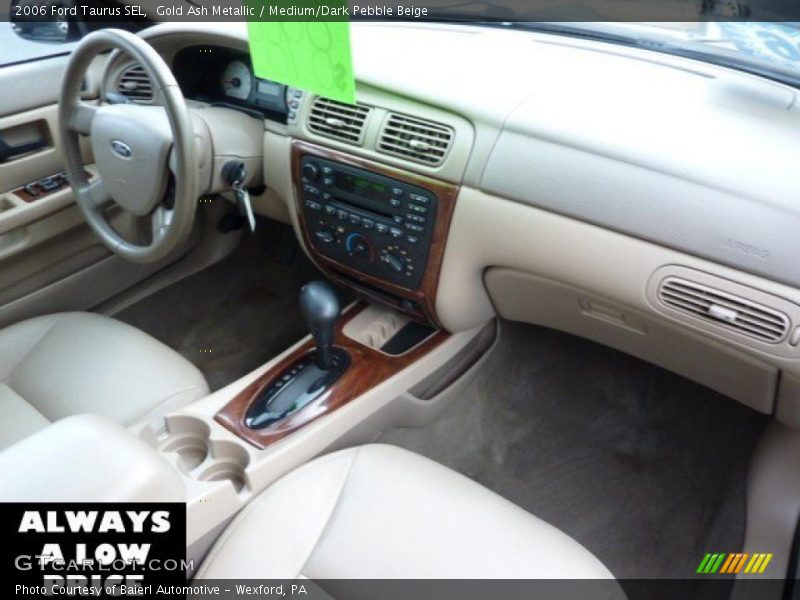Gold Ash Metallic / Medium/Dark Pebble Beige 2006 Ford Taurus SEL