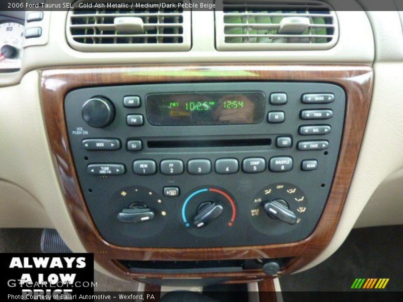 Gold Ash Metallic / Medium/Dark Pebble Beige 2006 Ford Taurus SEL