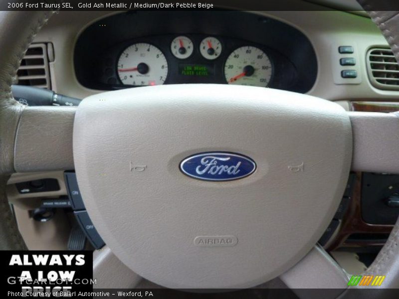 Gold Ash Metallic / Medium/Dark Pebble Beige 2006 Ford Taurus SEL