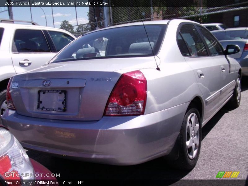 Sterling Metallic / Gray 2005 Hyundai Elantra GLS Sedan