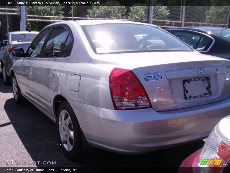 Sterling Metallic / Gray 2005 Hyundai Elantra GLS Sedan
