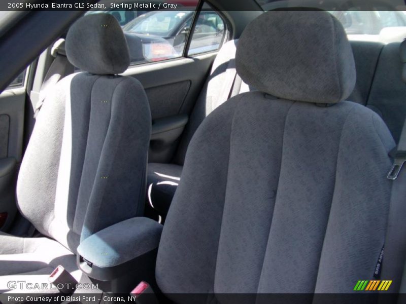 Sterling Metallic / Gray 2005 Hyundai Elantra GLS Sedan