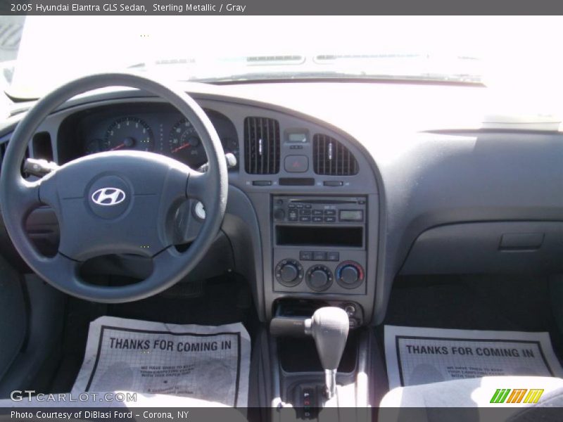 Sterling Metallic / Gray 2005 Hyundai Elantra GLS Sedan