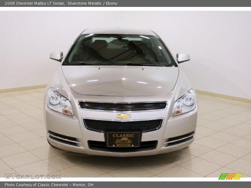 Silverstone Metallic / Ebony 2008 Chevrolet Malibu LT Sedan