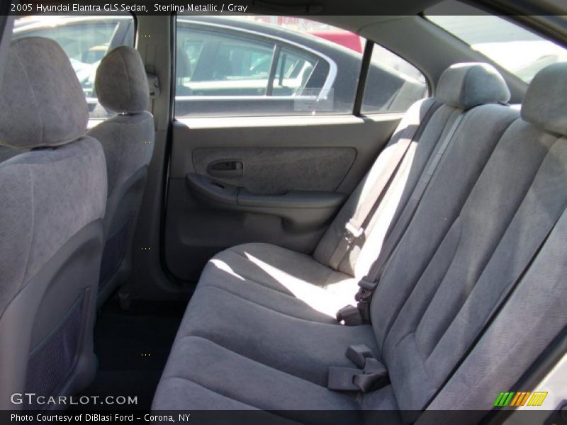 Sterling Metallic / Gray 2005 Hyundai Elantra GLS Sedan