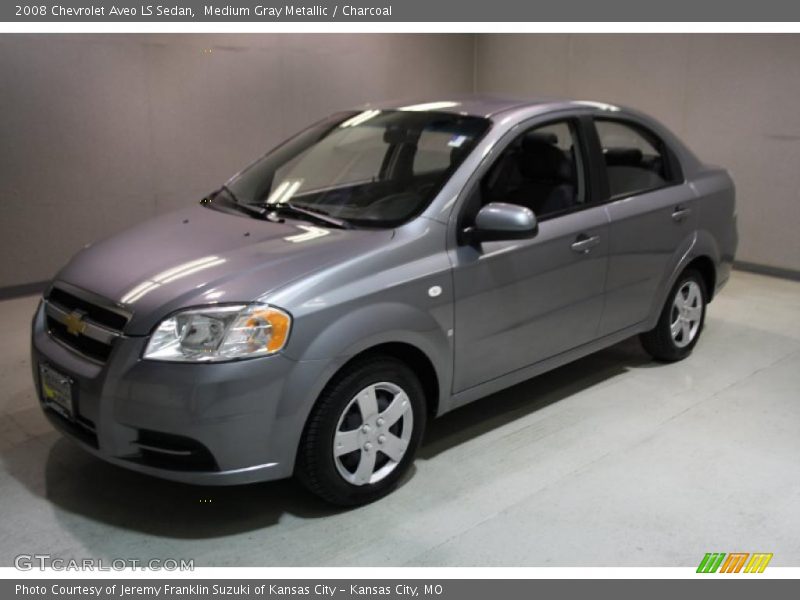 Medium Gray Metallic / Charcoal 2008 Chevrolet Aveo LS Sedan