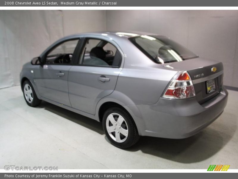 Medium Gray Metallic / Charcoal 2008 Chevrolet Aveo LS Sedan