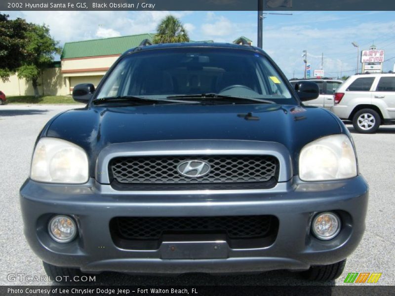 Black Obsidian / Gray 2002 Hyundai Santa Fe GLS