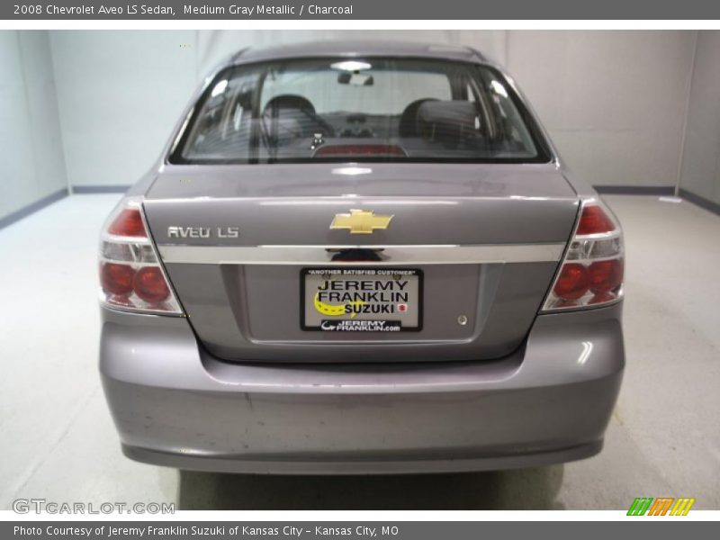 Medium Gray Metallic / Charcoal 2008 Chevrolet Aveo LS Sedan