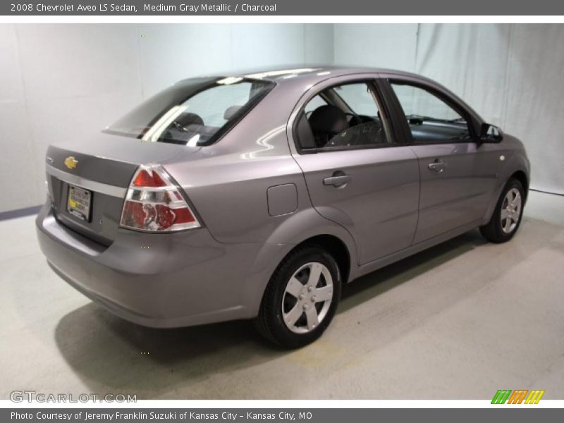 Medium Gray Metallic / Charcoal 2008 Chevrolet Aveo LS Sedan