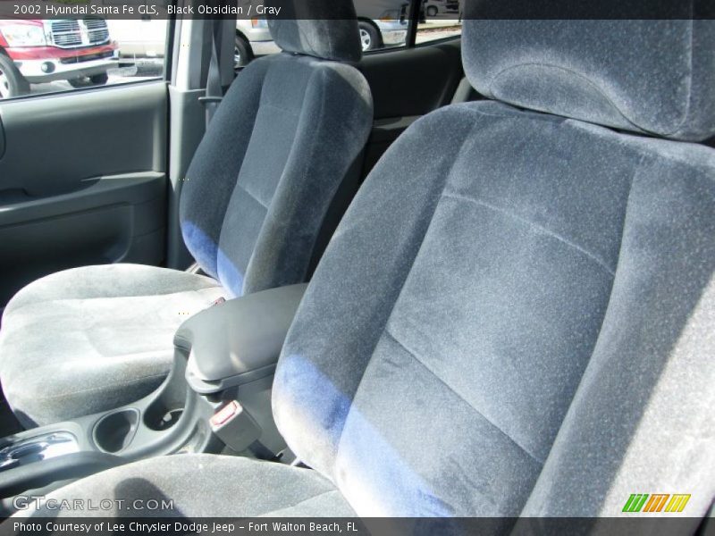 Black Obsidian / Gray 2002 Hyundai Santa Fe GLS