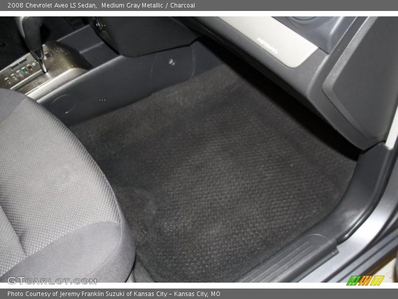 Medium Gray Metallic / Charcoal 2008 Chevrolet Aveo LS Sedan