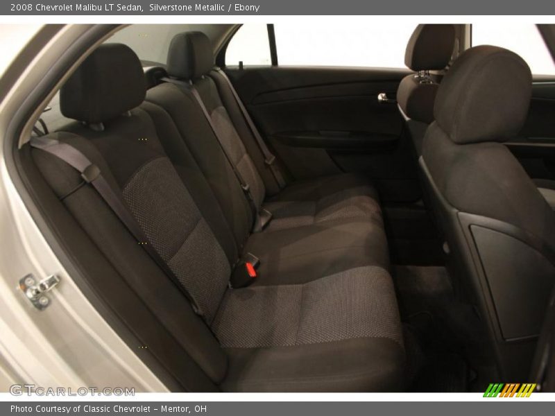 Silverstone Metallic / Ebony 2008 Chevrolet Malibu LT Sedan