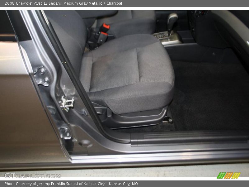 Medium Gray Metallic / Charcoal 2008 Chevrolet Aveo LS Sedan