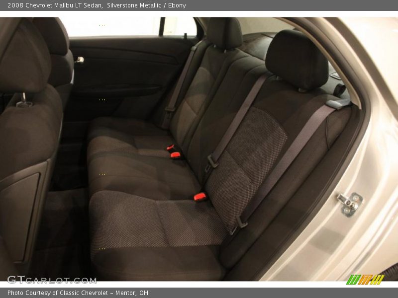 Silverstone Metallic / Ebony 2008 Chevrolet Malibu LT Sedan