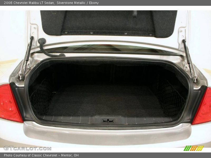 Silverstone Metallic / Ebony 2008 Chevrolet Malibu LT Sedan