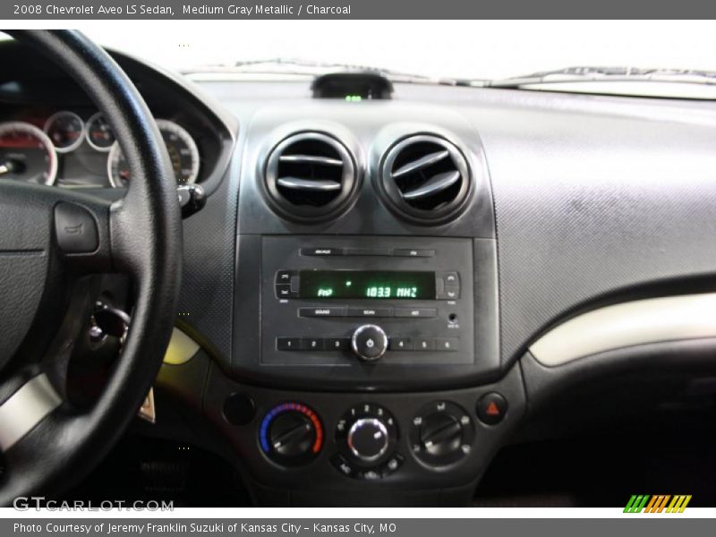 Medium Gray Metallic / Charcoal 2008 Chevrolet Aveo LS Sedan