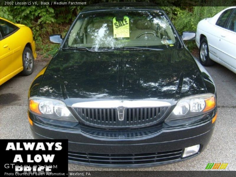 Black / Medium Parchment 2002 Lincoln LS V6