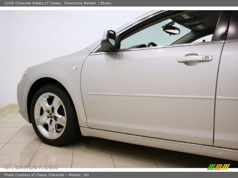 Silverstone Metallic / Ebony 2008 Chevrolet Malibu LT Sedan
