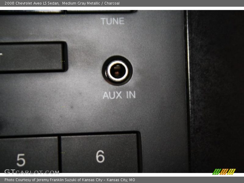 Medium Gray Metallic / Charcoal 2008 Chevrolet Aveo LS Sedan