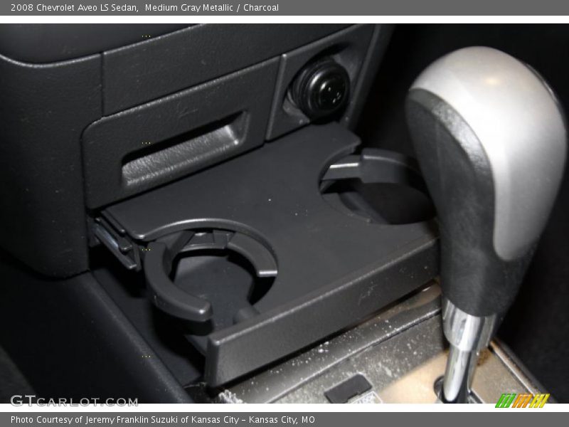 Medium Gray Metallic / Charcoal 2008 Chevrolet Aveo LS Sedan