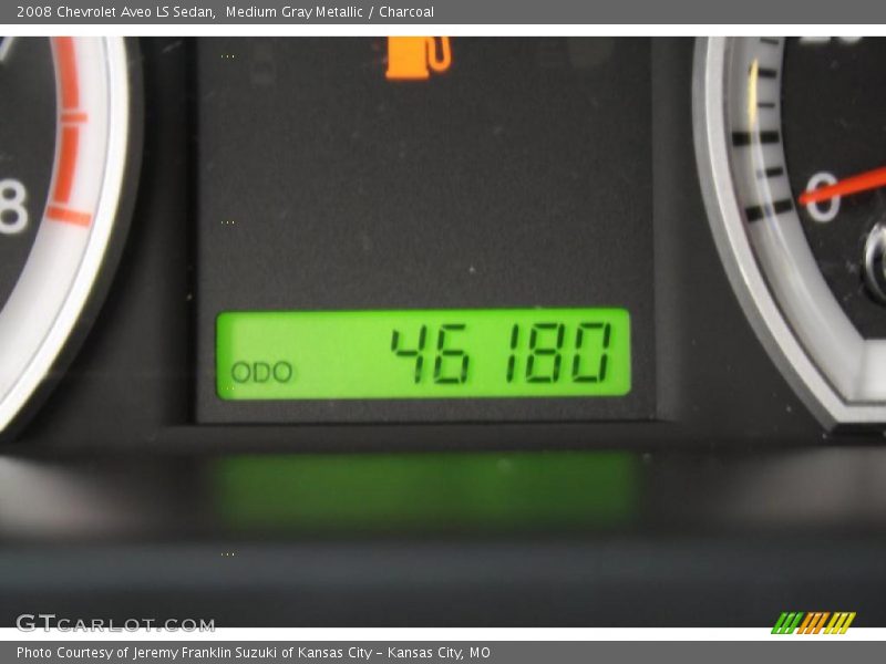 Medium Gray Metallic / Charcoal 2008 Chevrolet Aveo LS Sedan