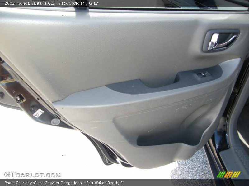 Black Obsidian / Gray 2002 Hyundai Santa Fe GLS
