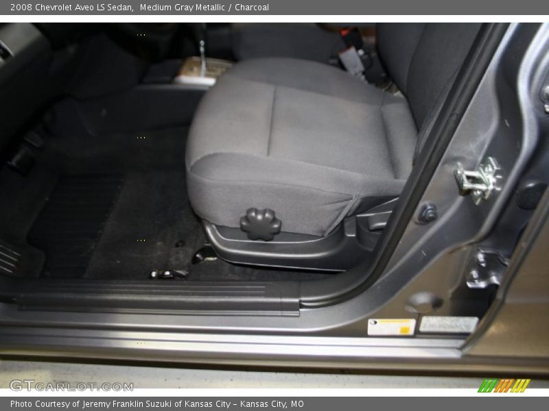 Medium Gray Metallic / Charcoal 2008 Chevrolet Aveo LS Sedan