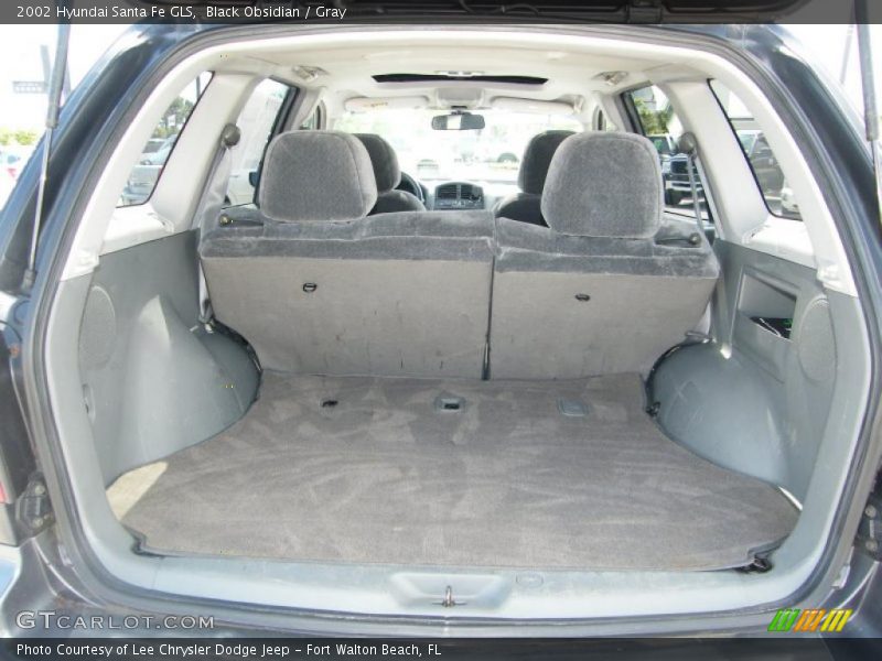 Black Obsidian / Gray 2002 Hyundai Santa Fe GLS