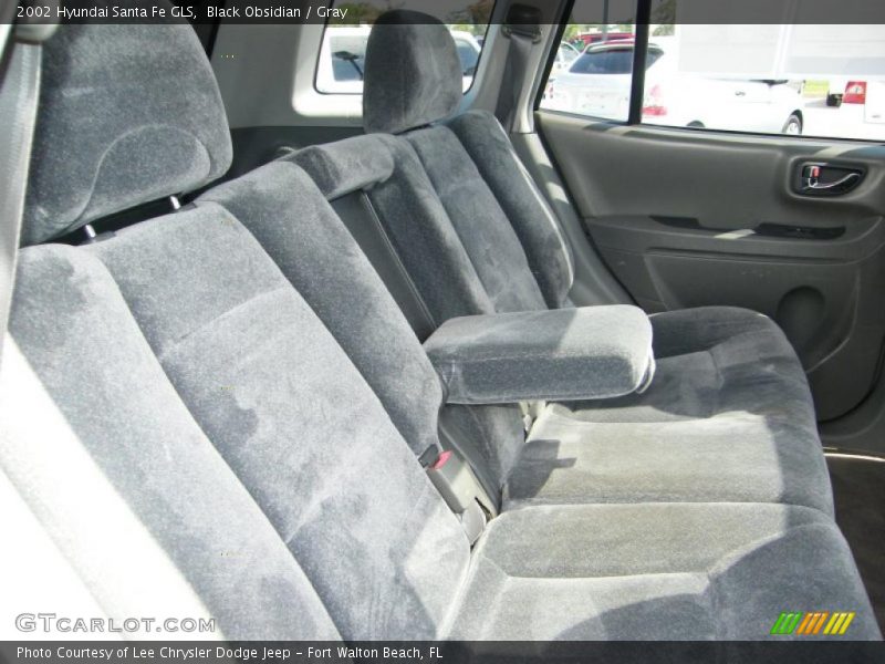 Black Obsidian / Gray 2002 Hyundai Santa Fe GLS