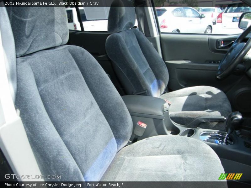 Black Obsidian / Gray 2002 Hyundai Santa Fe GLS