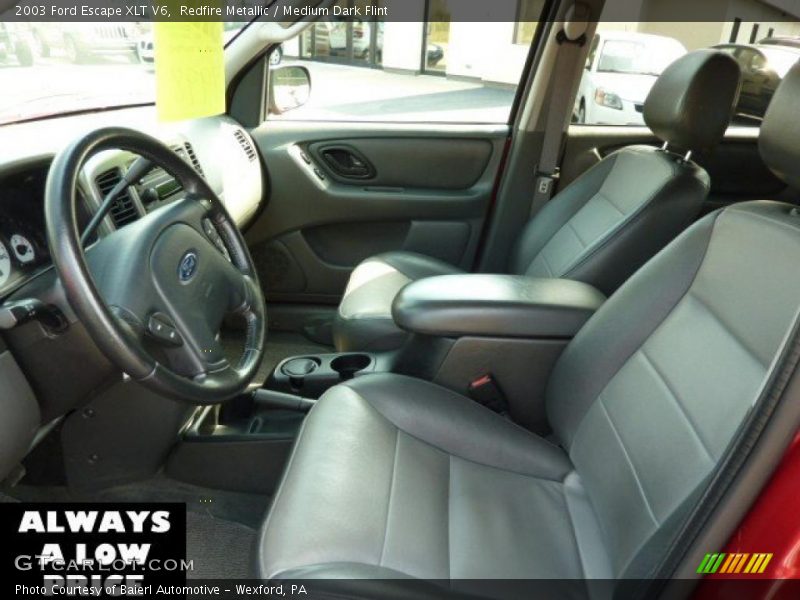 Redfire Metallic / Medium Dark Flint 2003 Ford Escape XLT V6